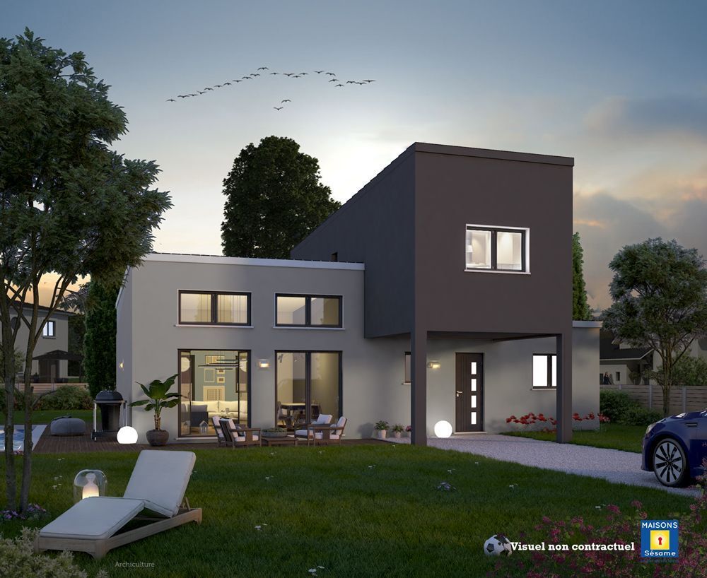 Projet de construction d'une maison 125 m² avec terrain à SAINT-PRIX (95)