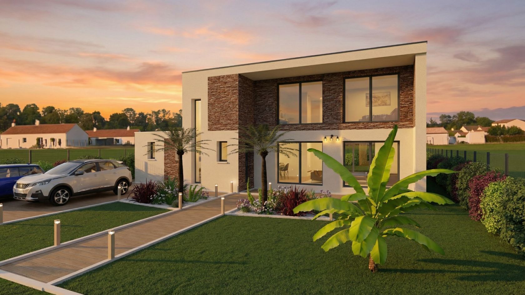 Projet de construction d'une maison 130m² avec terrain à SERVON (77)