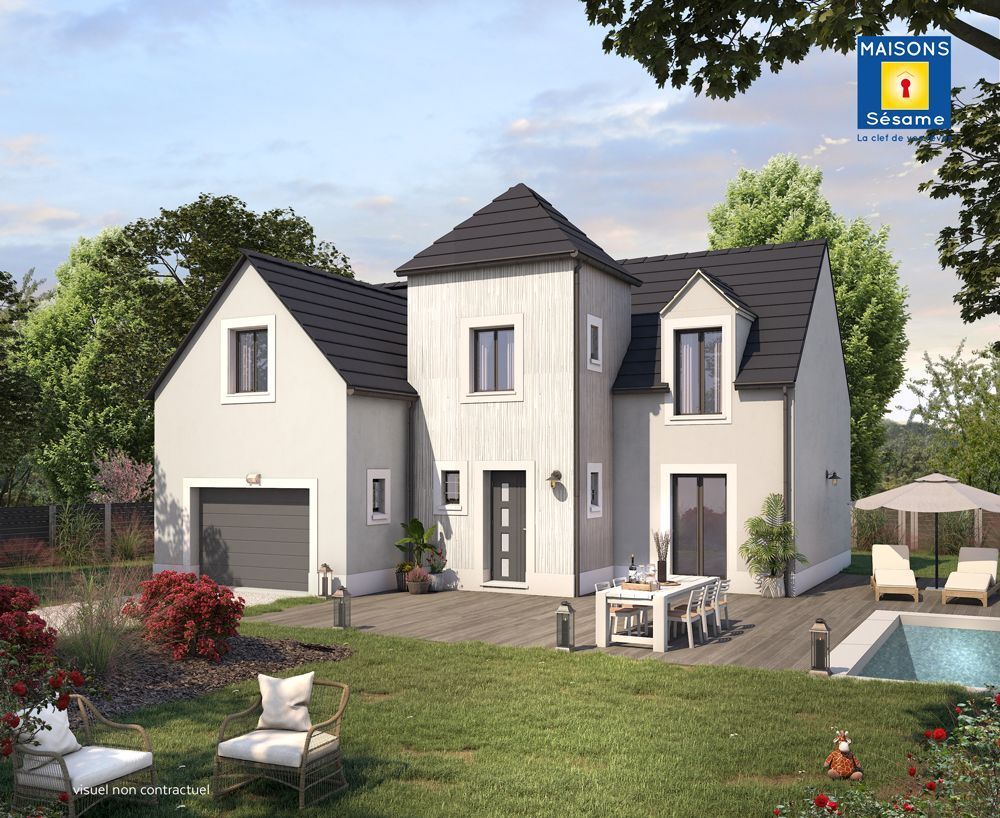 Projet de construction d'une maison 124 m² avec terrain à VARENNES-JARCY (91)