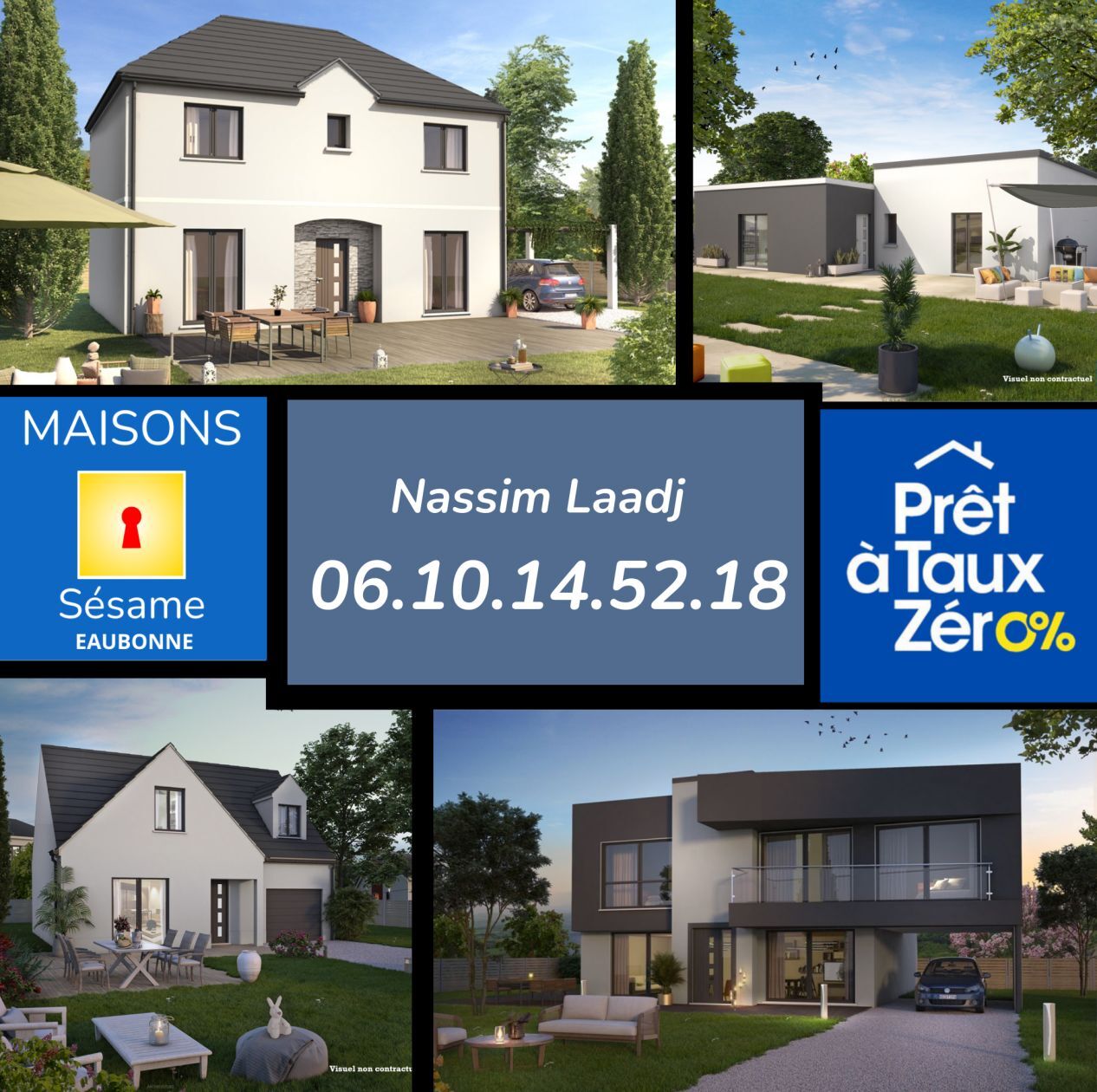 Terrain à bâtir de 352 m² à SAINT-PRIX (95)