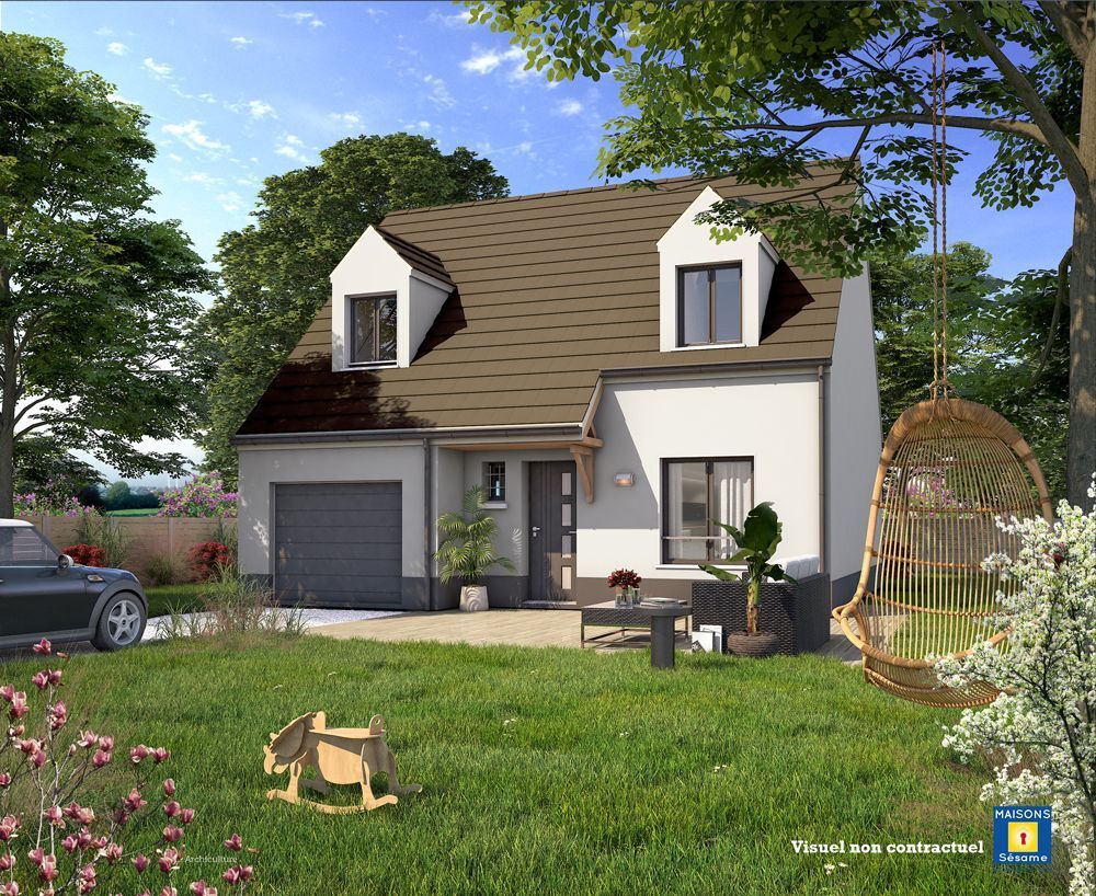 Projet de construction d'une maison 90 m² avec terrain à SAINT-THIBAULT-DES-VIGNES (77)