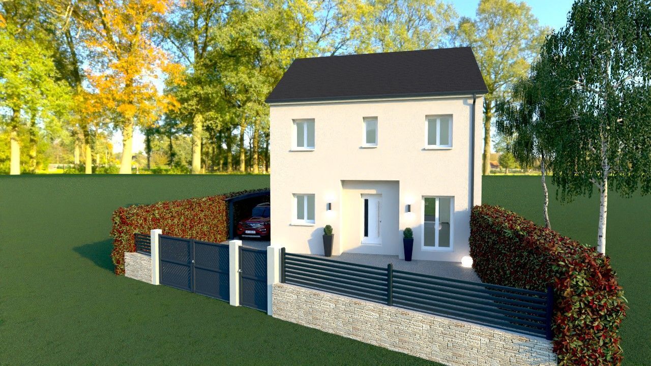 Projet de construction d'une maison 103 m² avec terrain à TOURNAN-EN-BRIE (77)