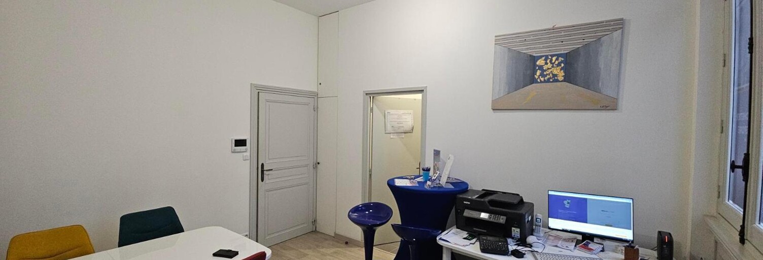 Bureau  20 m² à louer à Tours (37000)
