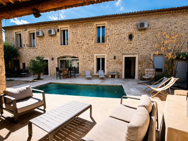 En exclusivité  Pépite et rare A vendre Vergèze, maison vign — photo du bien