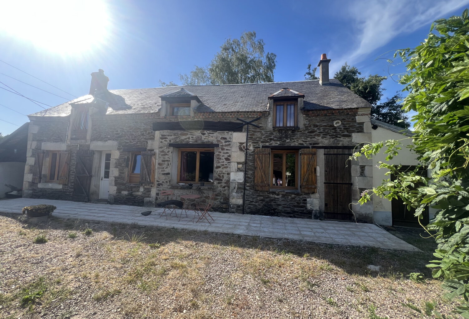Maison de campagne : Longère rénovée au calme, à proximité d — photo 1