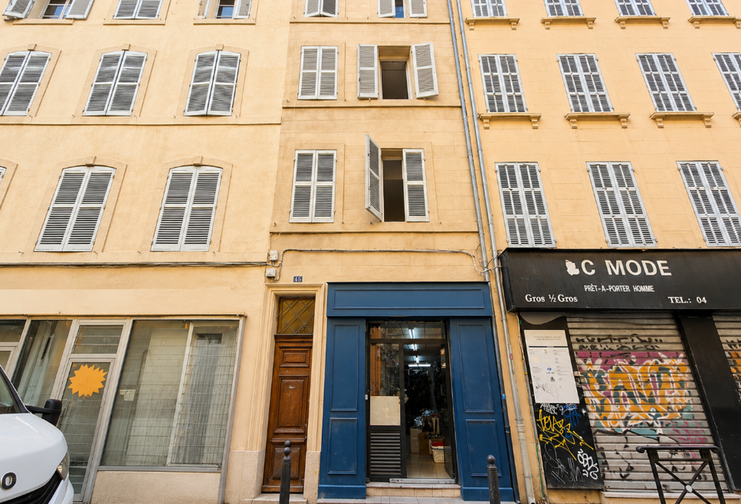MARSEILLE 1er   BELSUNCE | LOCAL COMMERCIAL VENDU LOUÉ   SPÉ — photo 1