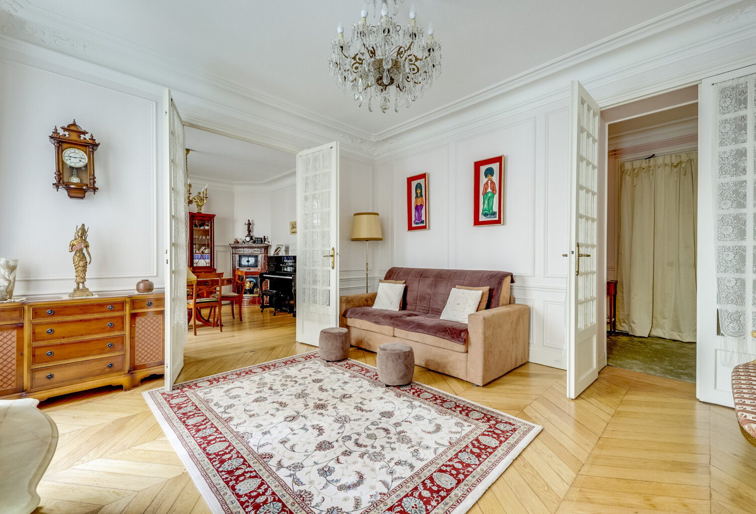 PARIS 17: BATIGNOLLES - APPARTEMENT DE CHARME DE 93 M2 — photo 1