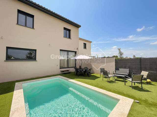Maison 4 pièces récente avec piscine Beaucaire — photo du bien