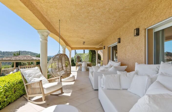Superve villa dans les hauts de Grimaud dans un environnement sécurisé — photo 4