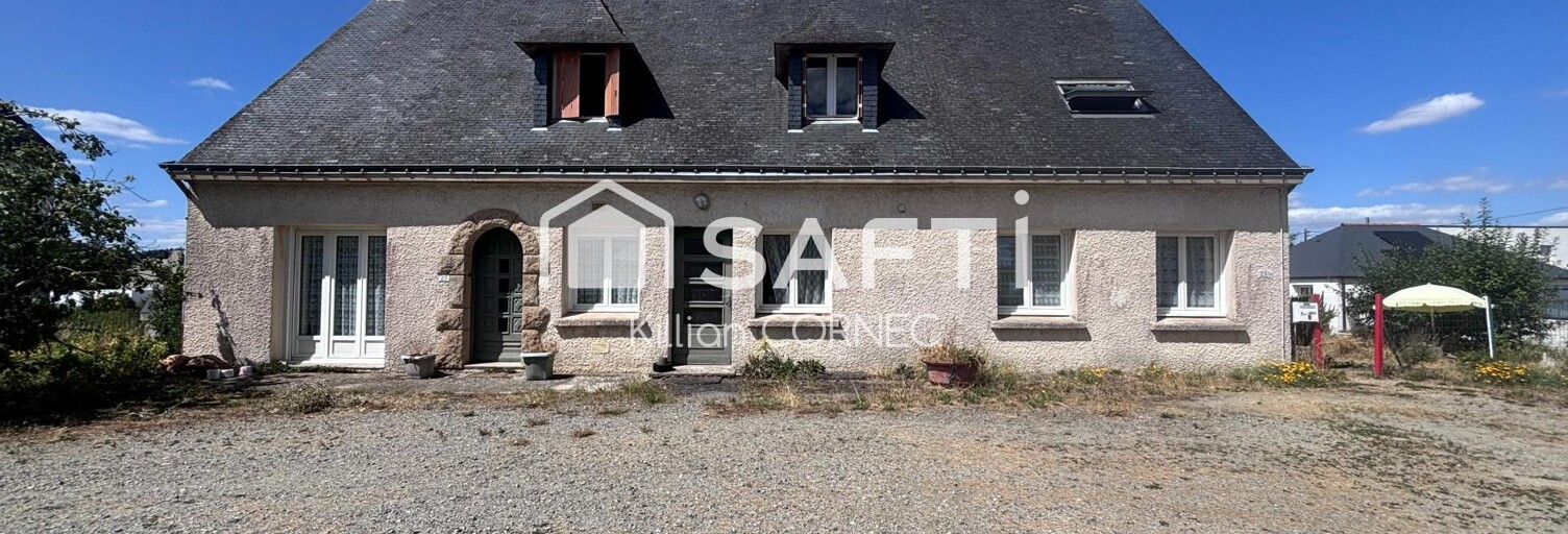 Maison 7 Pièces 216 m² à vendre à Baud (56150)