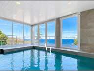 Villa d'architecte avec piscine intérieure chauffée  Vue panoramique exceptionnelle sur la Méditerranée — photo 2