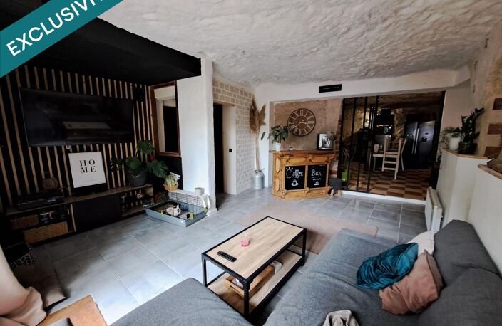 Maison semi-troglodyte de caractère  125 m²  Fort potentiel  Saint-Étienne-de-Chigny — photo 3