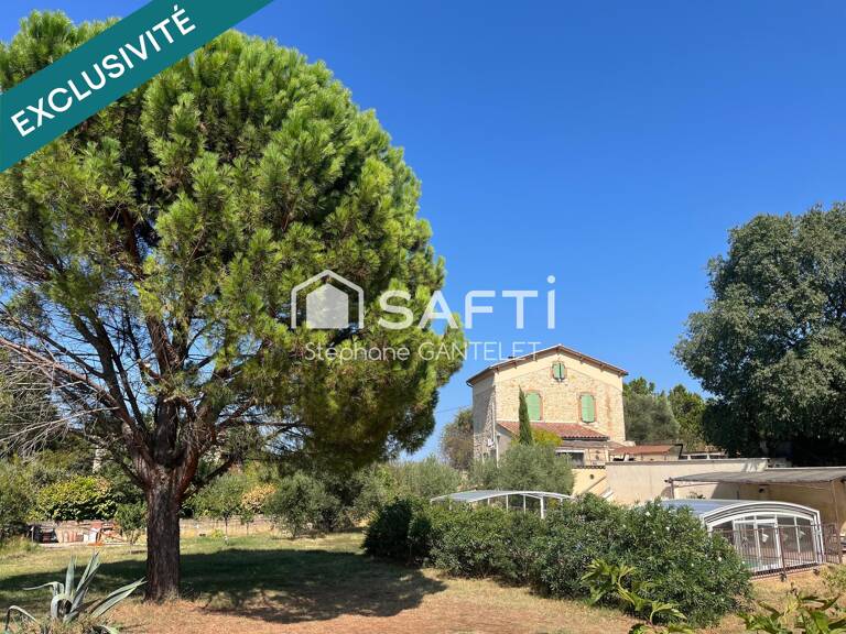 Maison en pierre pleine de charme, piscine, jardin — photo 1