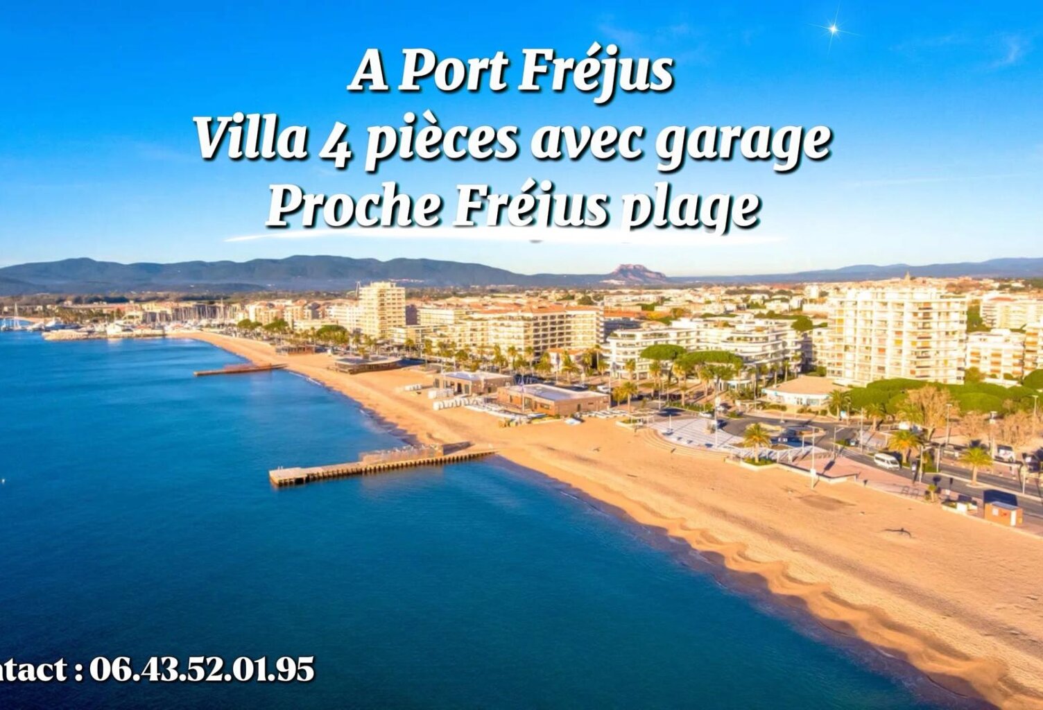 À vendre Maison F4 au calme, à pied des plages et des commerces - Port Fréjus (83600) — photo 1