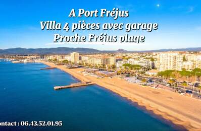À vendre Maison F4 au calme, à pied des plages et des commerces - Port Fréjus (83600) — photo du bien