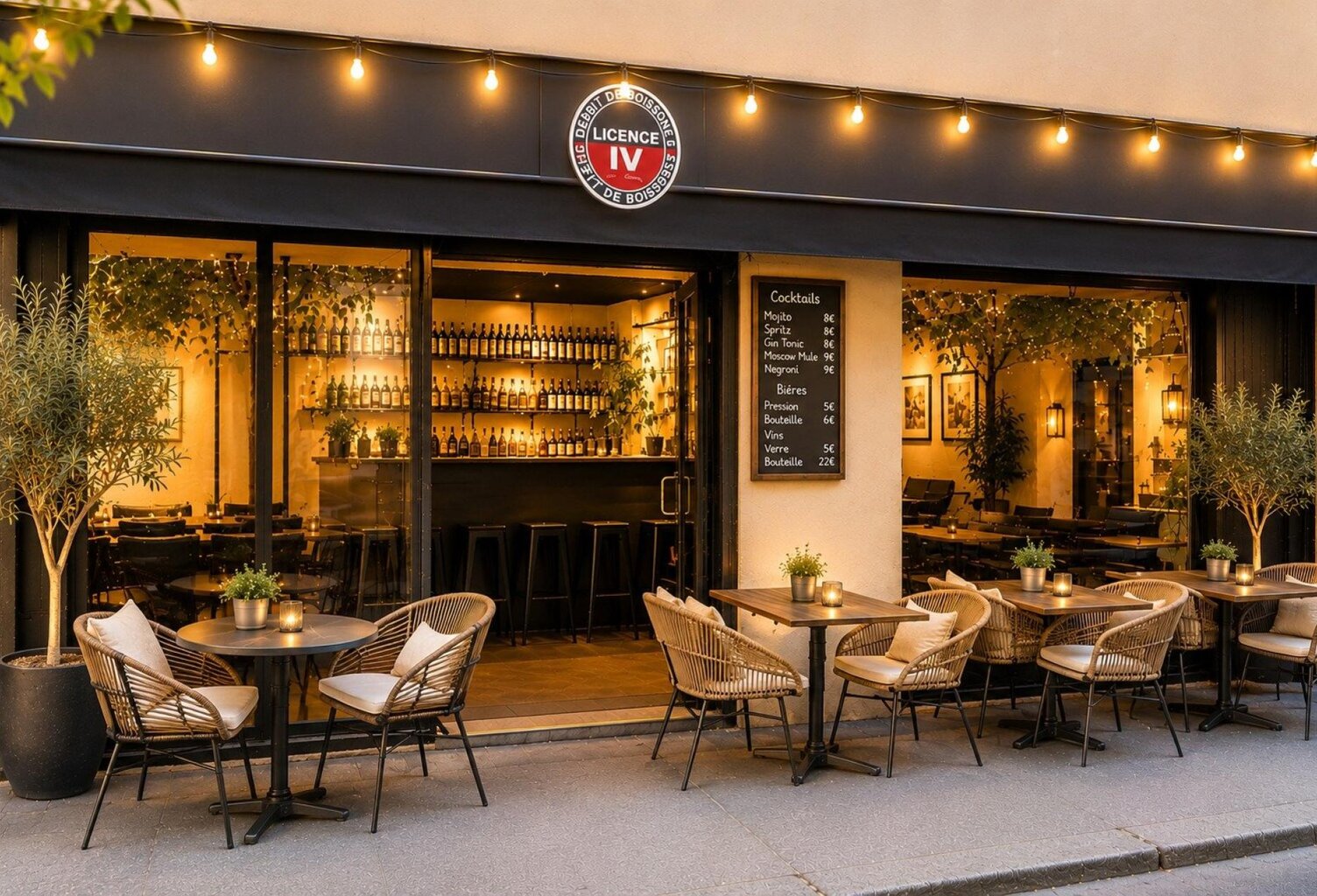 Bar Licence IV avec terrasse  Père-Lachaise — photo 1