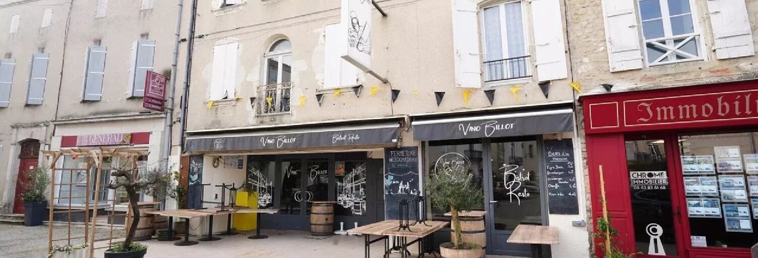 Commerce 3 Pièces 160 m² à vendre à Duras (47120)