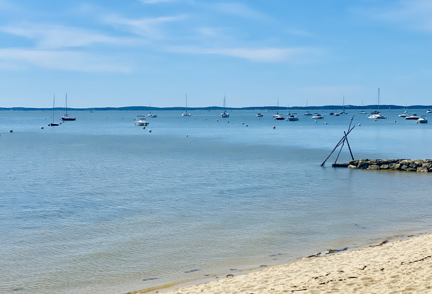 VILLA PREMIÈRE LIGNE   VUE EXCEPTIONNELLE SUR LE BASSIN D'AR — photo 1