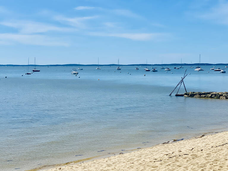 VILLA PREMIÈRE LIGNE   VUE EXCEPTIONNELLE SUR LE BASSIN D'AR — photo 1