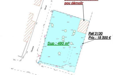 Terrain  18500 €