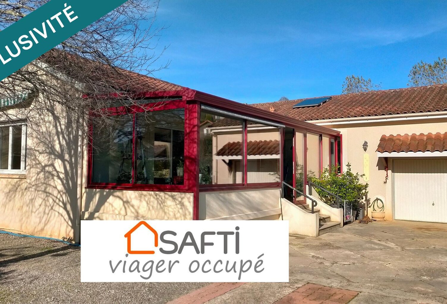 Maison de ville T5 + garage en viager occupé — photo 1