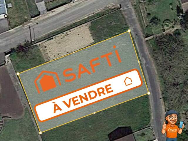 Terrain plat et borné à saisir — photo du bien