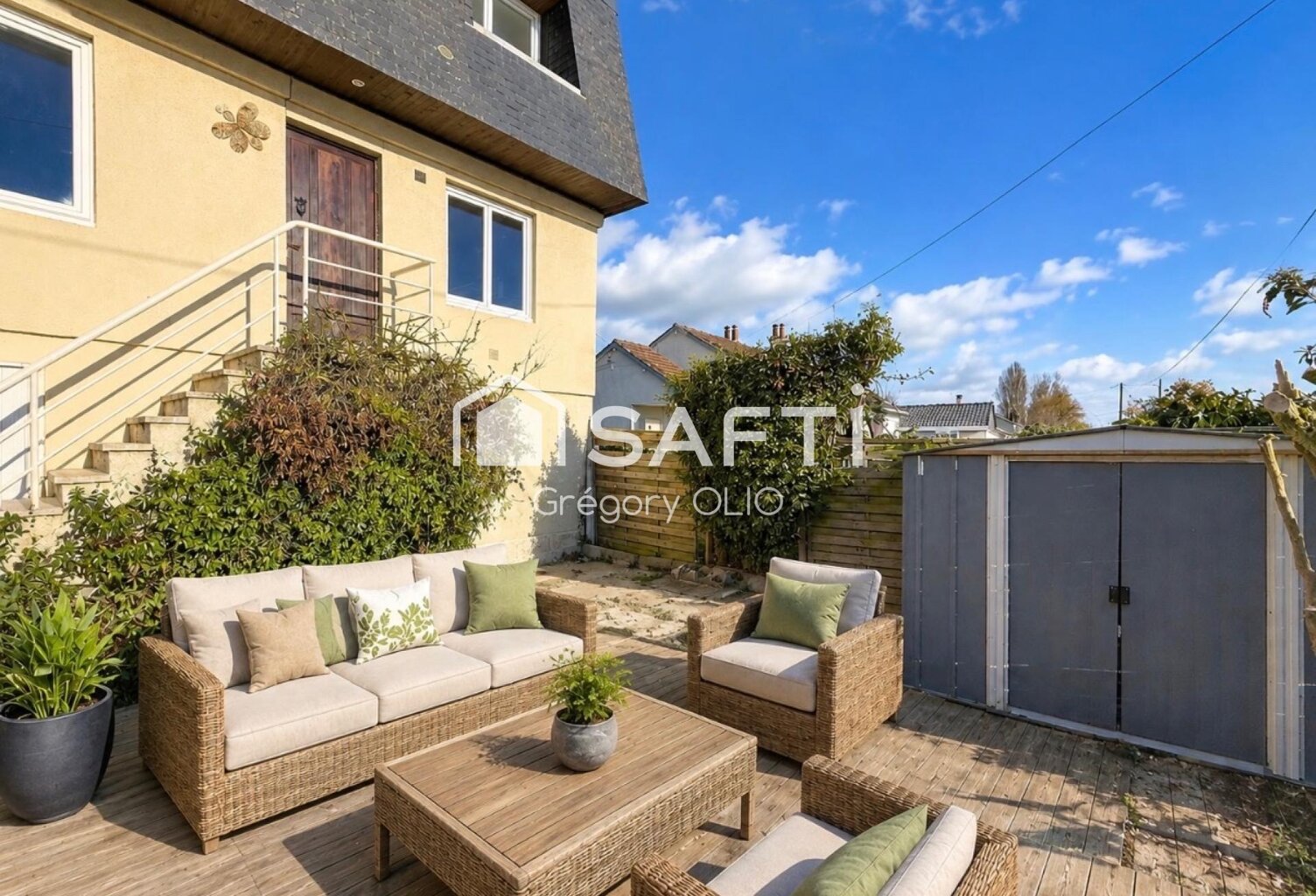 RARE APPARTEMENT 4 PIECES AVEC JARDIN TERRASSE — photo 1