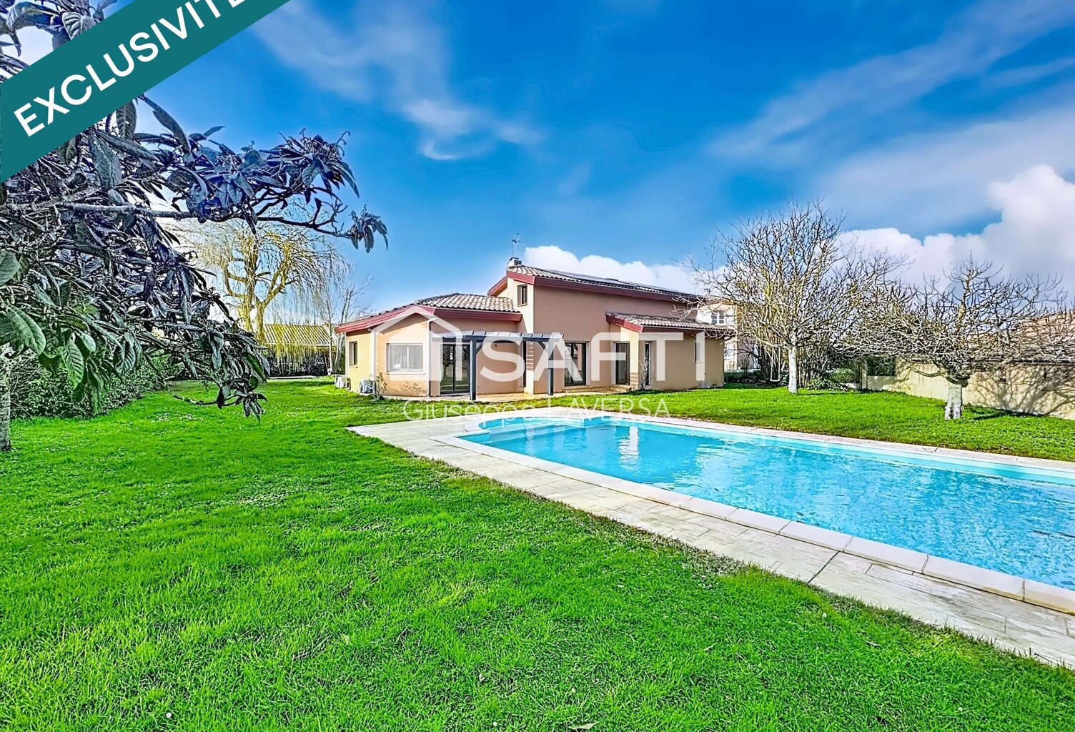 CUGNAUX  MAISON 207 M² | 5 CHAMBRES | PISCINE | TERRAIN 1 269 M² — photo 1