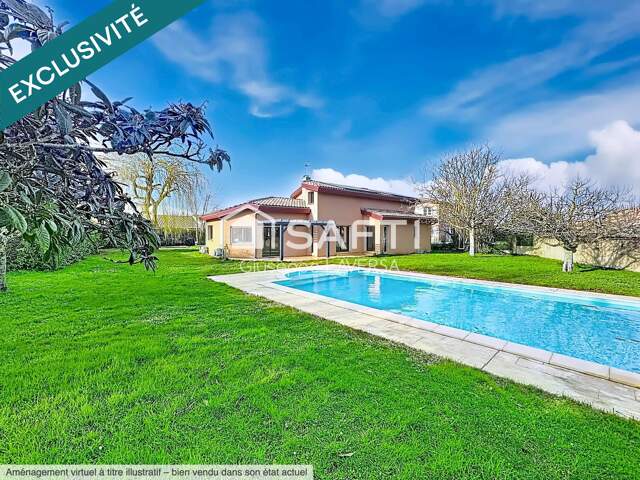 CUGNAUX  MAISON 207 M² | 5 CHAMBRES | PISCINE | TERRAIN 1 269 M² — photo du bien