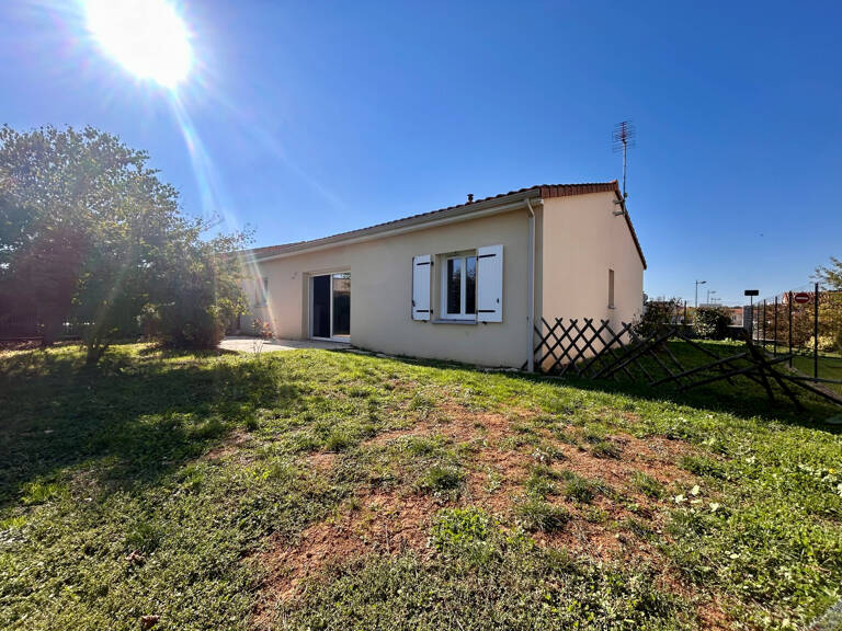 MAISON TYPE 4 PLAIN PIED - POUZIOUX LA JARRIE — photo 1