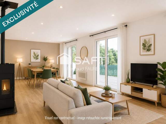 Maison T4 de 115m², sur terrain de 640m² — photo du bien
