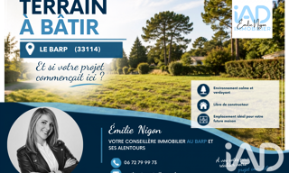 Terrain  633 m² à vendre à Le Barp (33114)
