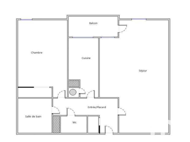 Vente Appartement 2 pièces — photo 1