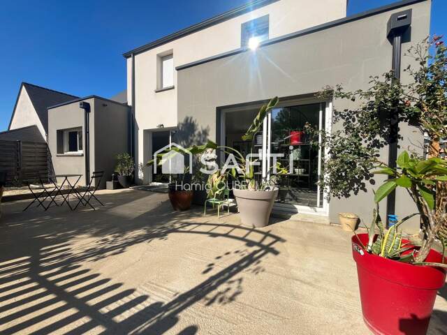 Maison de 112m2 sur un terrain de 479m2, 4 chambres, suite parentale de plain-pied, garage et jardin. — photo du bien