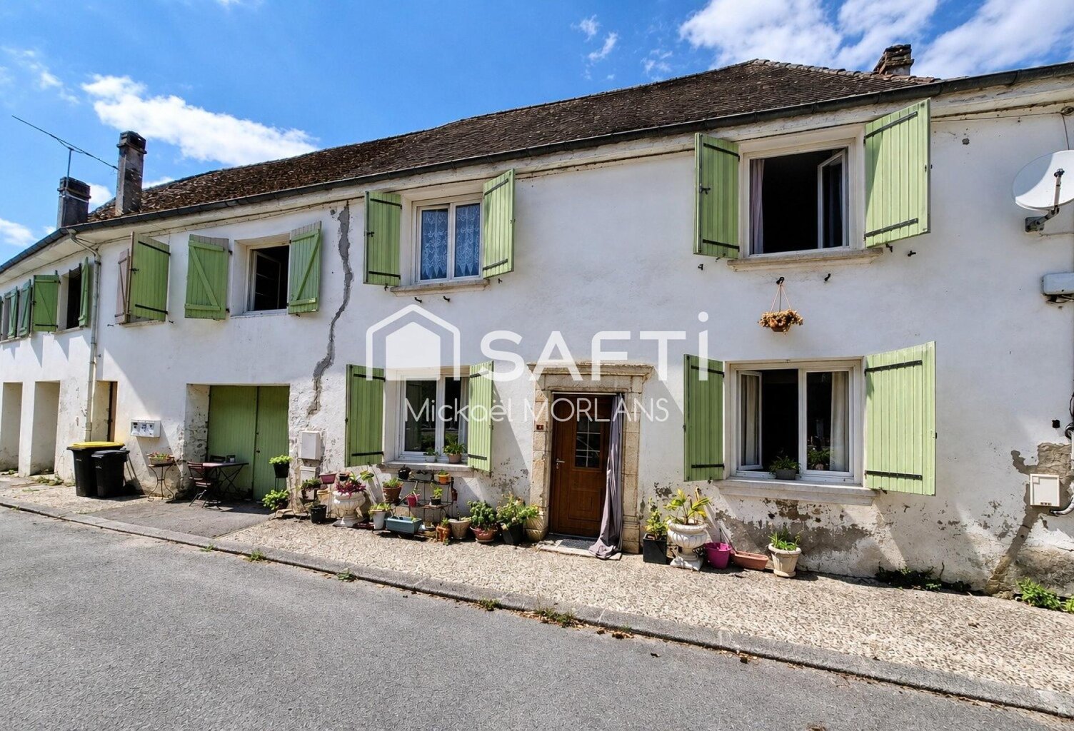IMMEUBLE  205 M²  3 LOGEMENTS  3 GARAGES  À 5 MINUTES DE NAVARRENX — photo 1