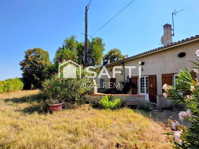 Maison en pierre de 120 m² au calme, avec dépendances et 4 400 m² de terrain sans voisin — photo du bien