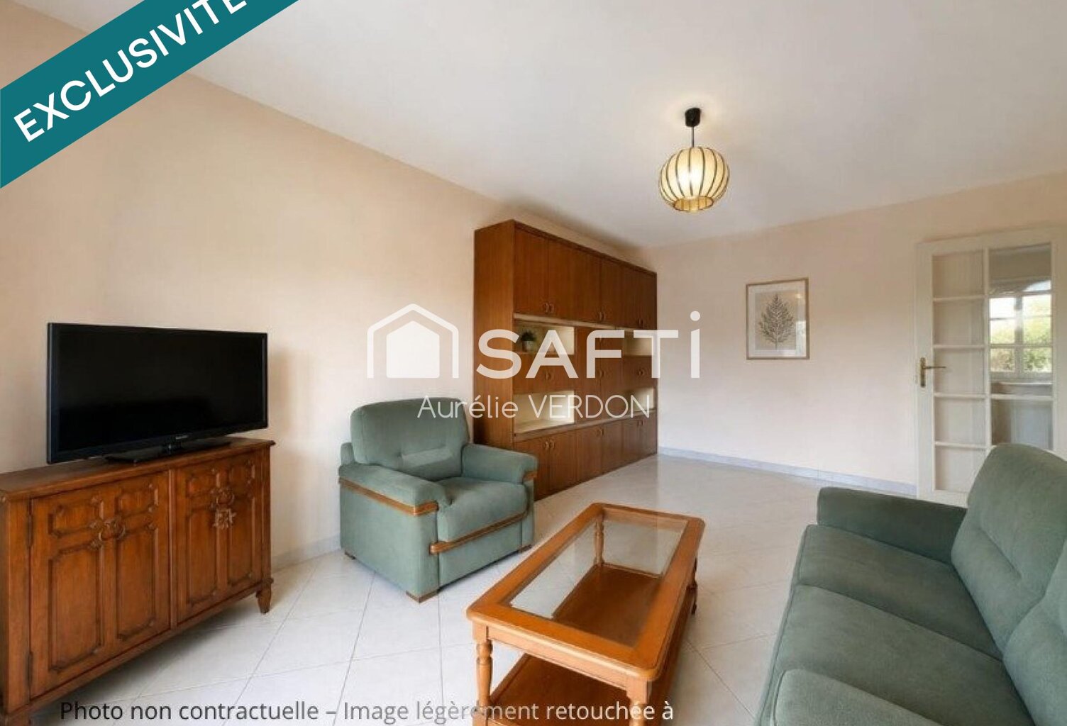 Grand T2 avec vue sur le parc thermal — photo 1