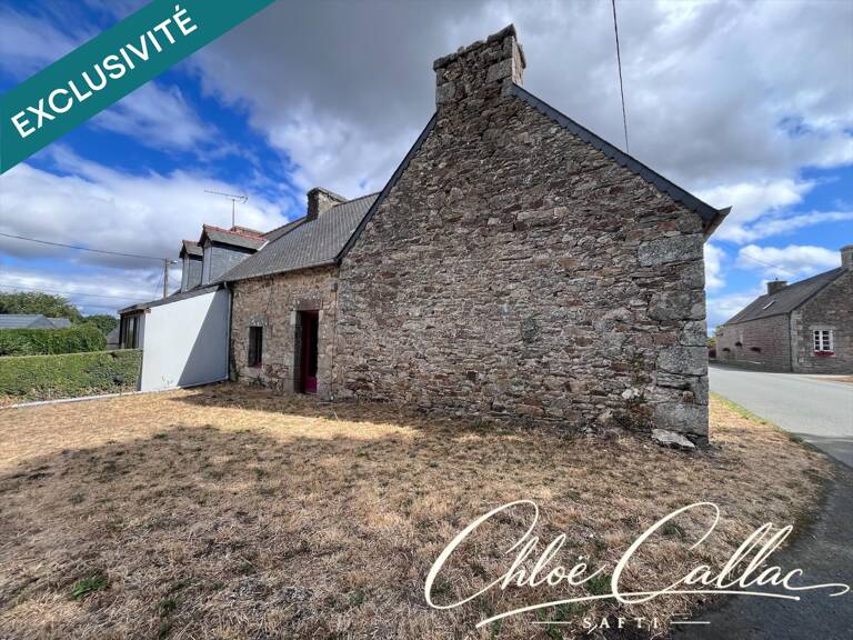 Maison en pierre de bourg mitoyenne côtes d'armor 22 — photo 1