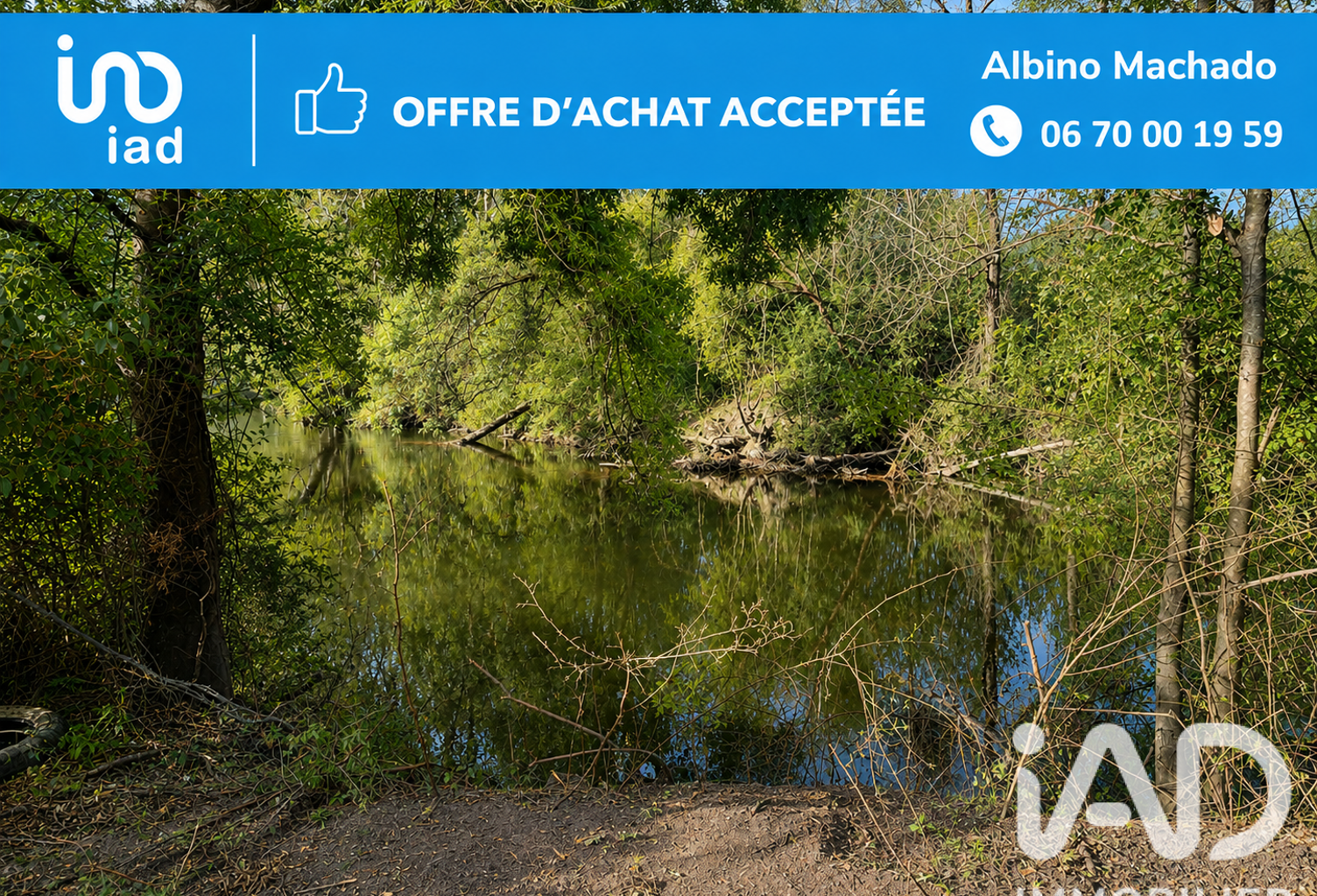 Vente Terrain 9 810 m&sup2; — photo 1