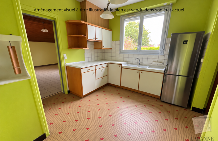 HAUT CENON -- MAISON DE PLAIN-PIED À RÉNOVER AVEC JARDIN SUR — photo 4