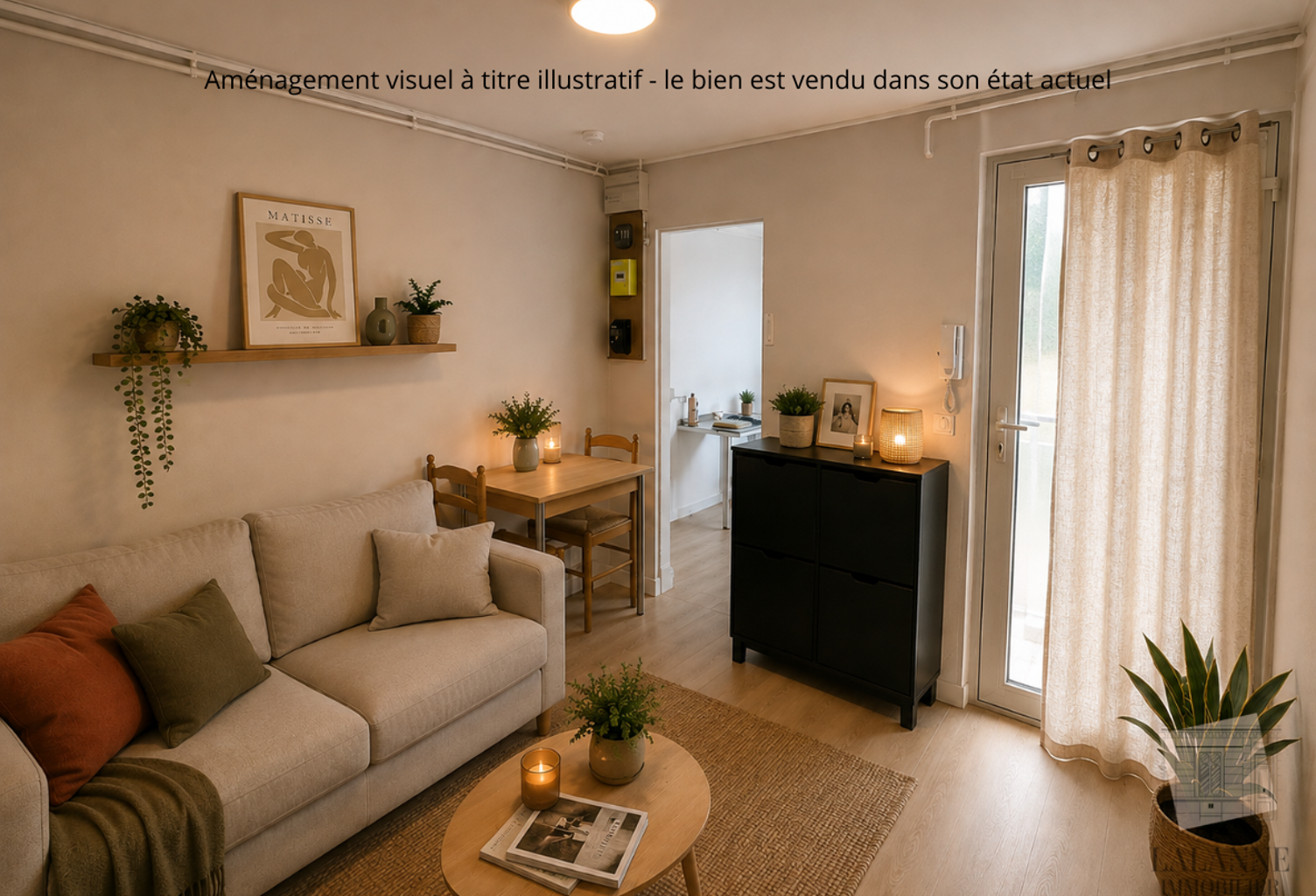 BORDEAUX SAINT-AUGUSTIN   T2 DE 25 M2 AU CALME   INVESTISSEM — photo 1