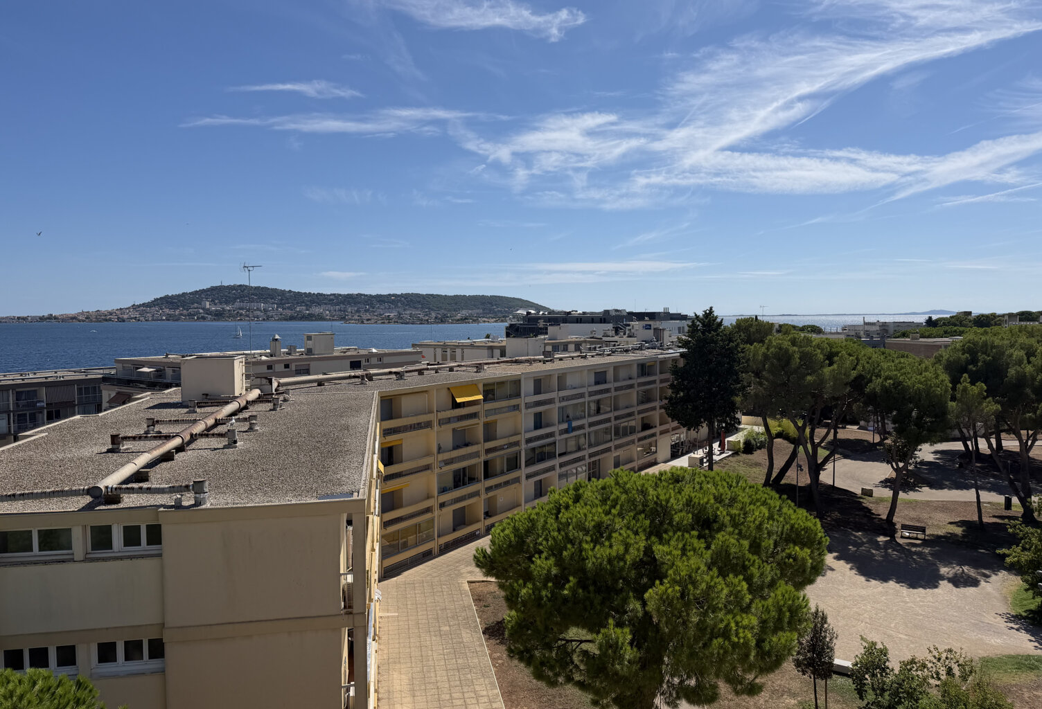 T1 dernier étage avec ascenseur et vue étang — photo 1