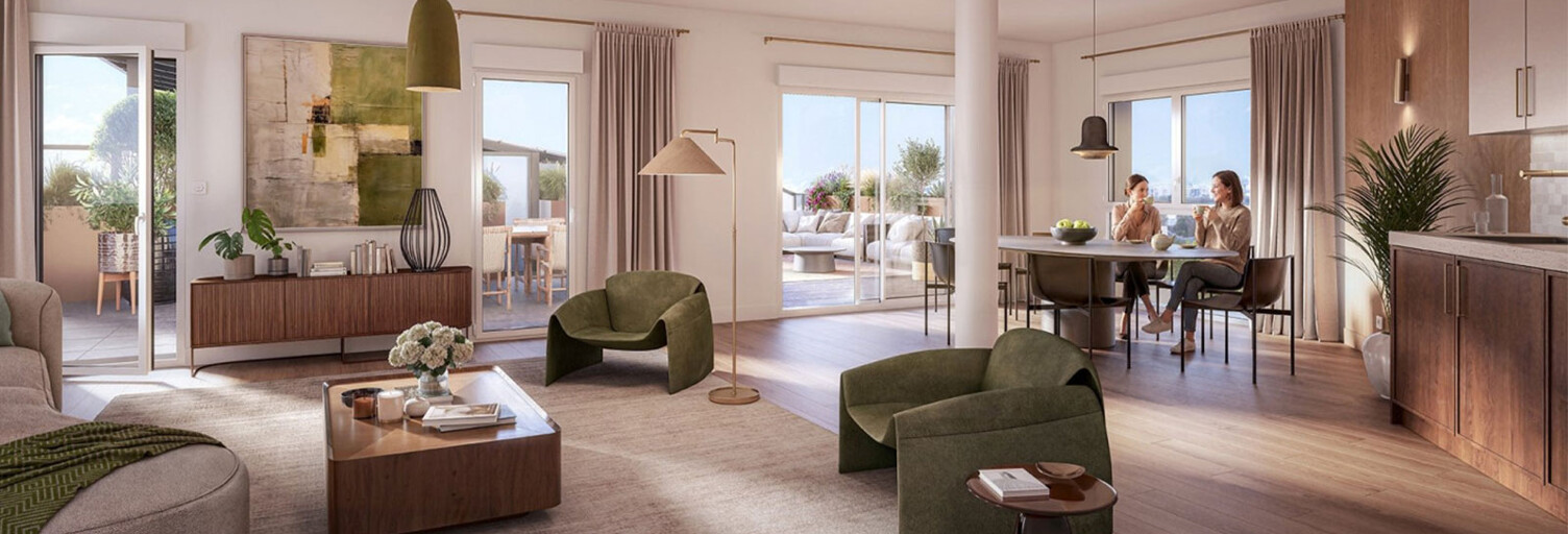 Appartement neuf T1, T2, T3, T4, T5 Pièce 27 à 138 m² à vendre à Lorient (56100)