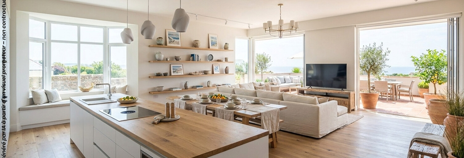 Maison neuf T1, T2, T3 Pièce 34 à 69 m² à vendre à Le Palais (56360)