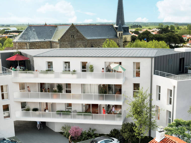 Notre-Dame-de-Monts au coeur du bourg de ville — photo 1