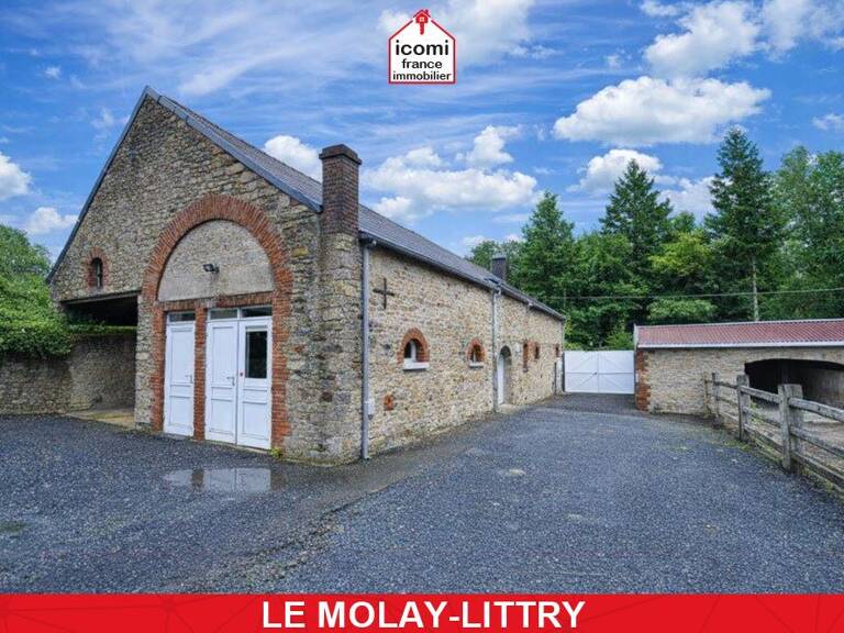 CALVADOS - Le Molay-Littry (14330) - A VENDRE - PROPRIETE DE +350 M² SUR +2HA - BIEF - ECURIES ET DEPENDANCES IDEAL VOITURES DE COLLECTION - COUP DE COEUR - EXCEPTIONNEL ET RARE — photo 1