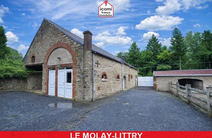 CALVADOS - Le Molay-Littry (14330) - A VENDRE - PROPRIETE DE +350 M² SUR +2HA - BIEF - ECURIES ET DEPENDANCES IDEAL VOITURES DE COLLECTION - COUP DE COEUR - EXCEPTIONNEL ET RARE — photo 2