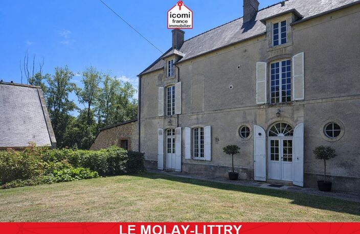 CALVADOS - Le Molay-Littry (14330) - A VENDRE - PROPRIETE DE +350 M² SUR +2HA - BIEF - ECURIES ET DEPENDANCES IDEAL VOITURES DE COLLECTION - COUP DE COEUR - EXCEPTIONNEL ET RARE — photo 3
