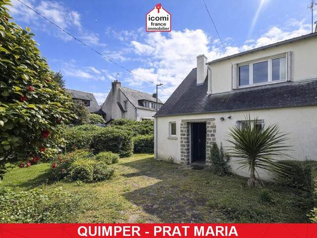 FINISTERE - Quimper (29000) - A VENDRE - MAISON - T5 - 4 CHAMBRES - EN IMPASSE - VIE DE PLAIN PIED - DPE D - GARAGE - IDEALEMENT SITUE — photo du bien