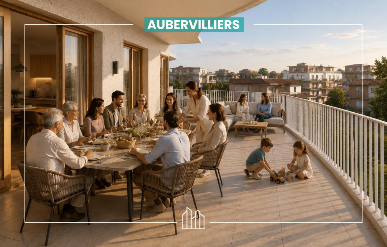 Appartement  T3 à vendre Aubervilliers 93300
